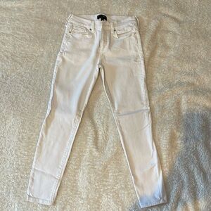 White stretch Banana Republic Jean
